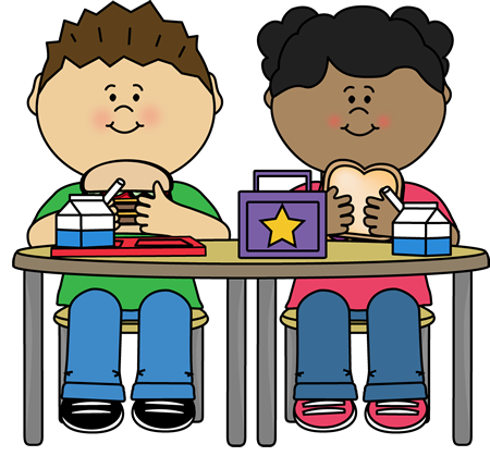 kids in the cafeteria